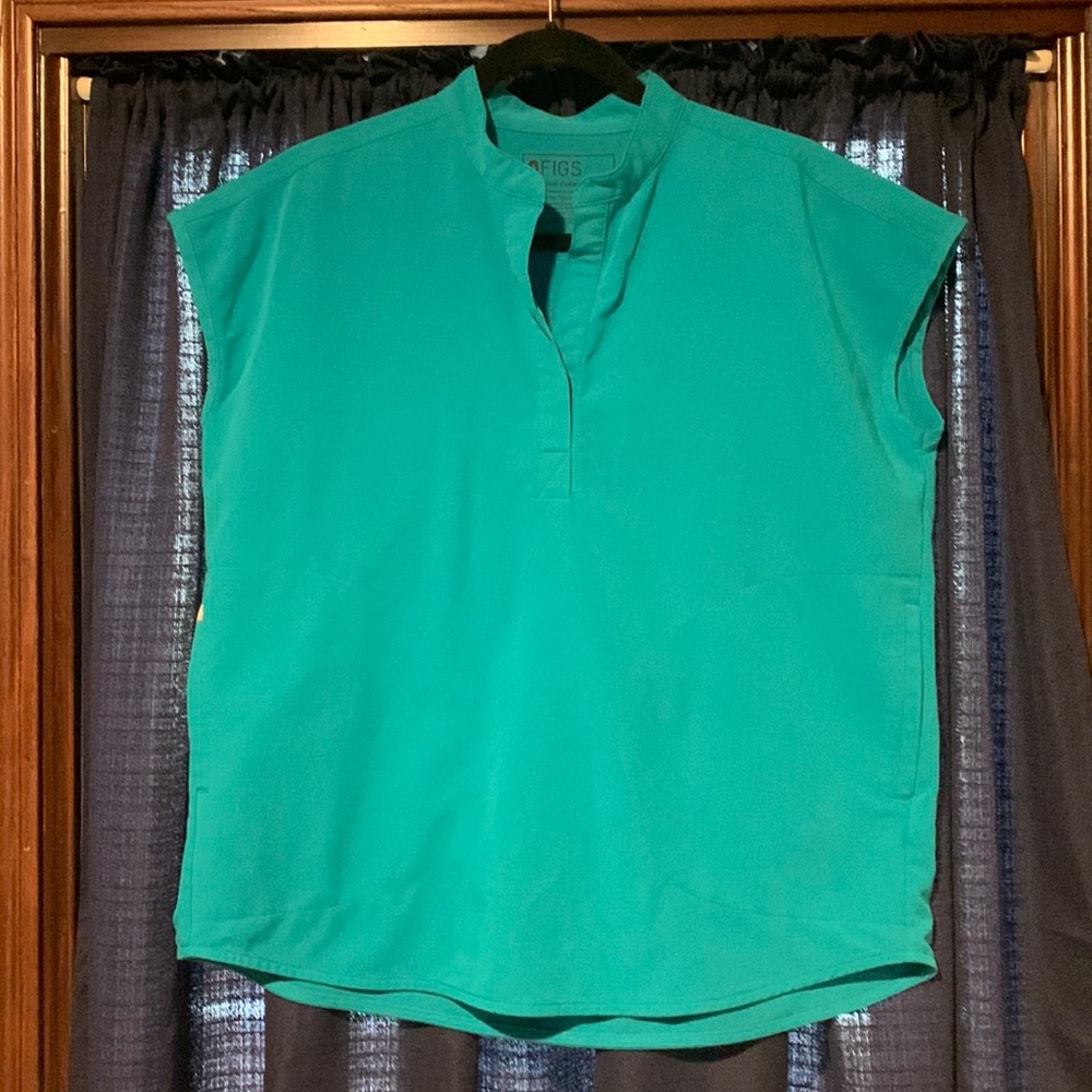 Teal Figs Rafaela Oversized Scrub Top - XS